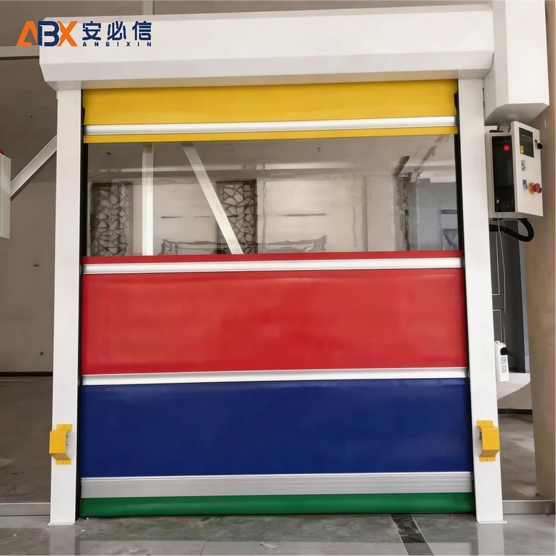 黄冈市软帘快速门